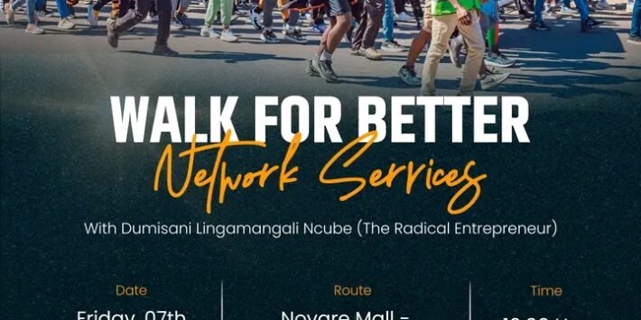 WALK FOR BETTER NETWORK SERVICES — BE COUNTED AMONG TRUE AFRICAN THINKERS!