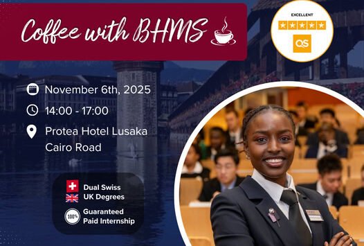 Free Coffee with BHMS in Lusaka, Zambia
