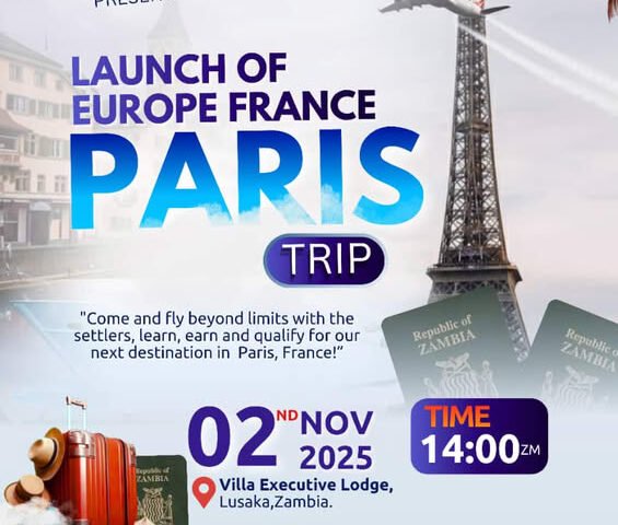 THE LAUNCH OF THE EUROPE PARIS TOUR!
