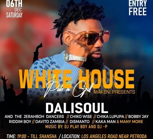 WHITE HOUSE Pub n’ Grill – Makeni Presents